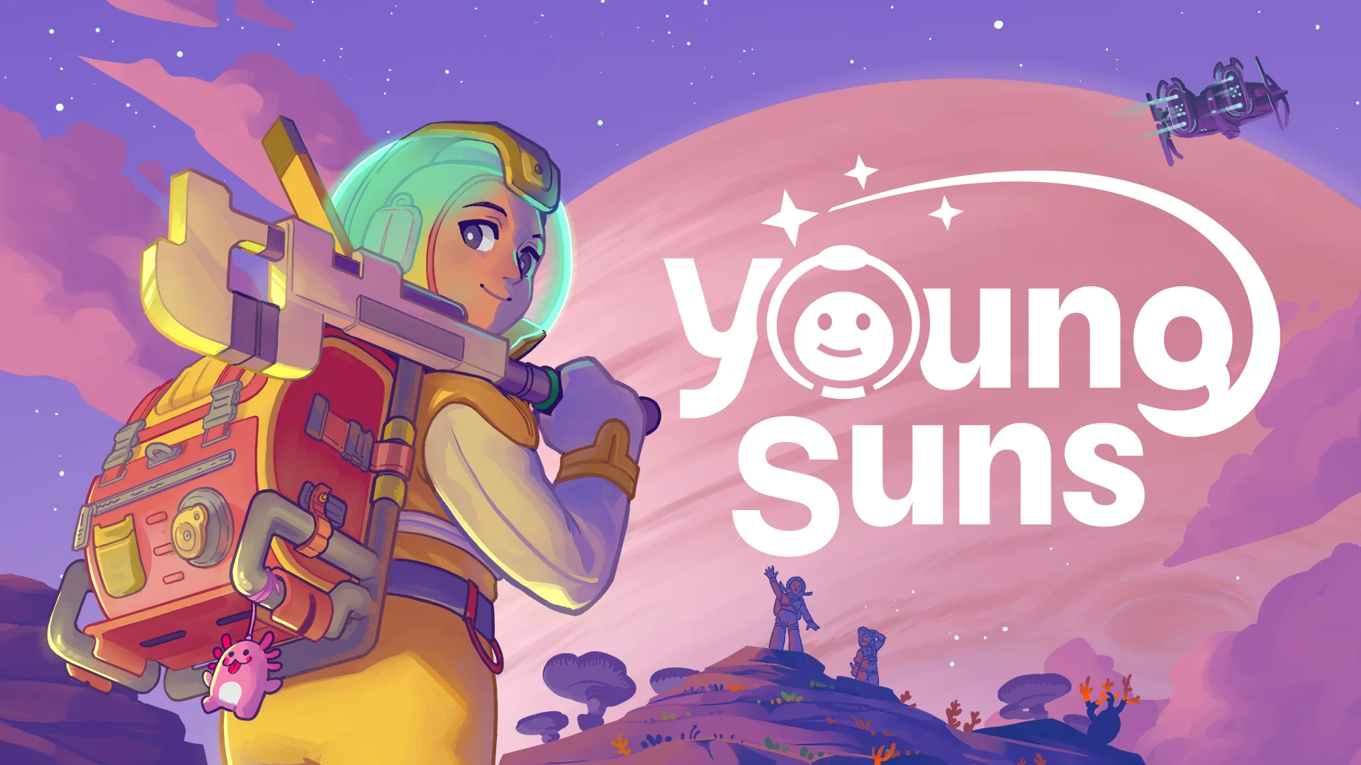 Young Suns 1.0 hero artwork showing the Jovian setting